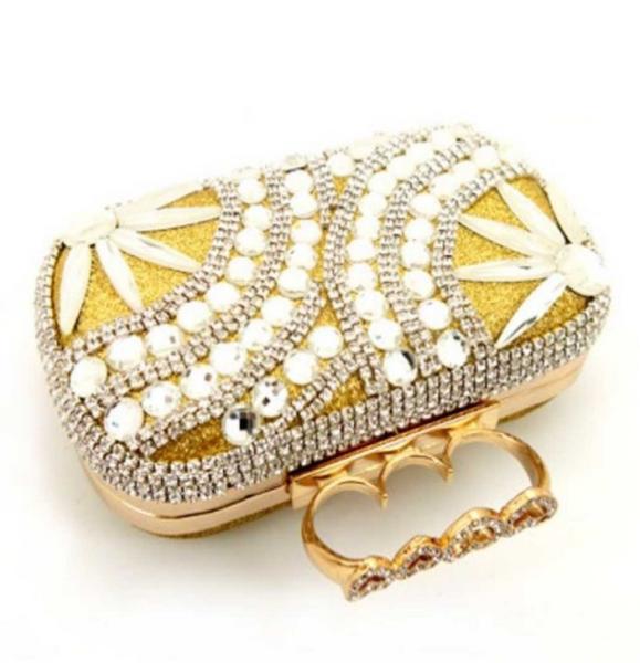 Europe and diamond evening bag evening bag princess bride