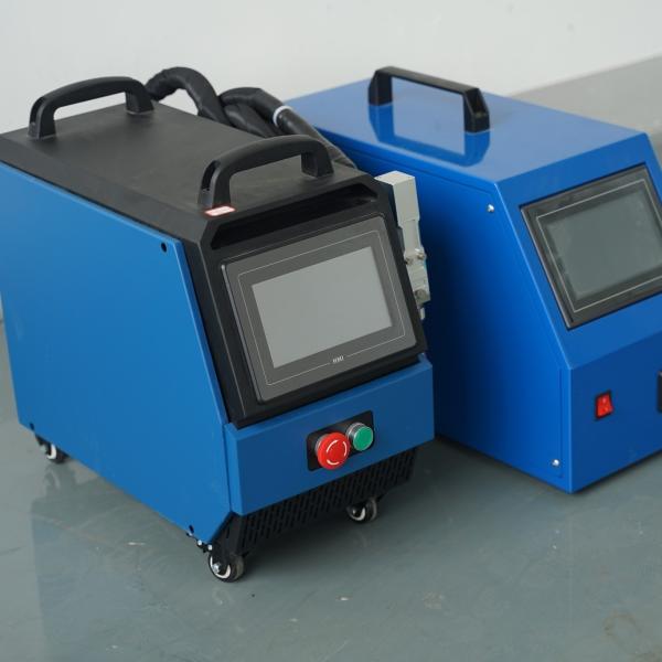 Farms 4 in 1 1500W 1000W 2000W Hand Held Fiber Laser Welding Machine for Portable Laser Rust Remover Dust Old Paint Laser Cleaner