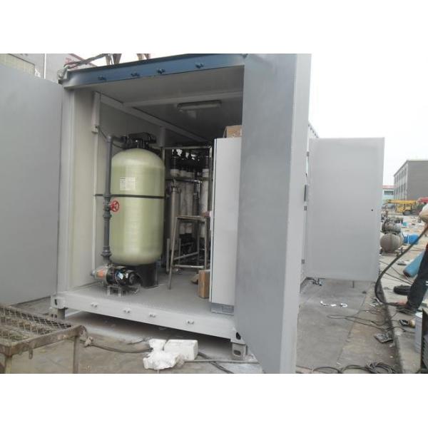 Integrated Stainless Steel Mbbr Package Containerized Domestic And Industrial Sewage Treatment Plant For Automatic Running