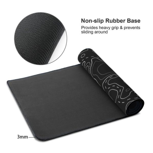 Custom Logo Printed Waterproof Mouse Pad for Laptop/Desktop Materail Natural Rubber fabric