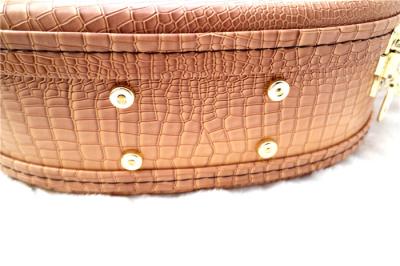 PVC Leather Exterior Acoustic Hard Case / Short Plush Guitar Carrying Case