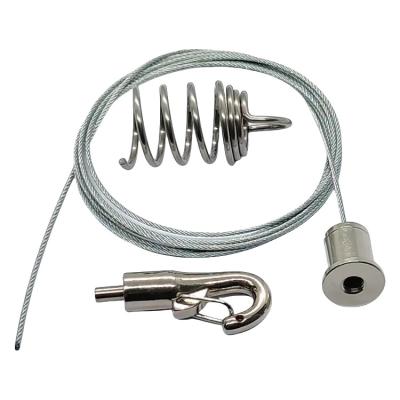 Stainless Steel Cable Gripper Suspension Kit for Lighting Systems