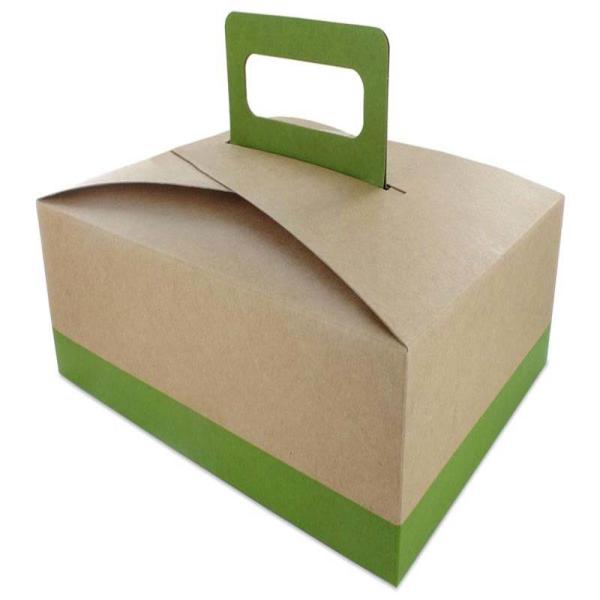 kraft gable box for sweet food Custom gift packaging gable box Wedding gable paper box