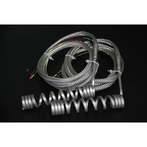 2.2 x 4.2 J Type Microtubular Coil Heaters , hot runner injection molding