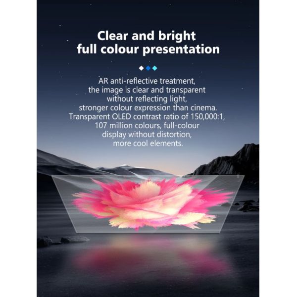 55 Inch HD Interactive Touch Screen Ultra Thin LG Transparent OLED Kiosk Advertising Display
