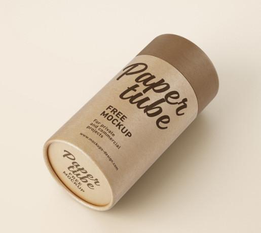 Cylindres de empaquetage de carton réutilisable, vernissant l'emballage de tube de papier de carton