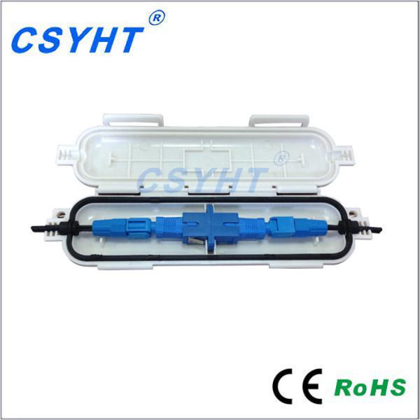 Project Plastic Type Mini Fiber Optic Splicing Box IP64 For Protect Drop Cable