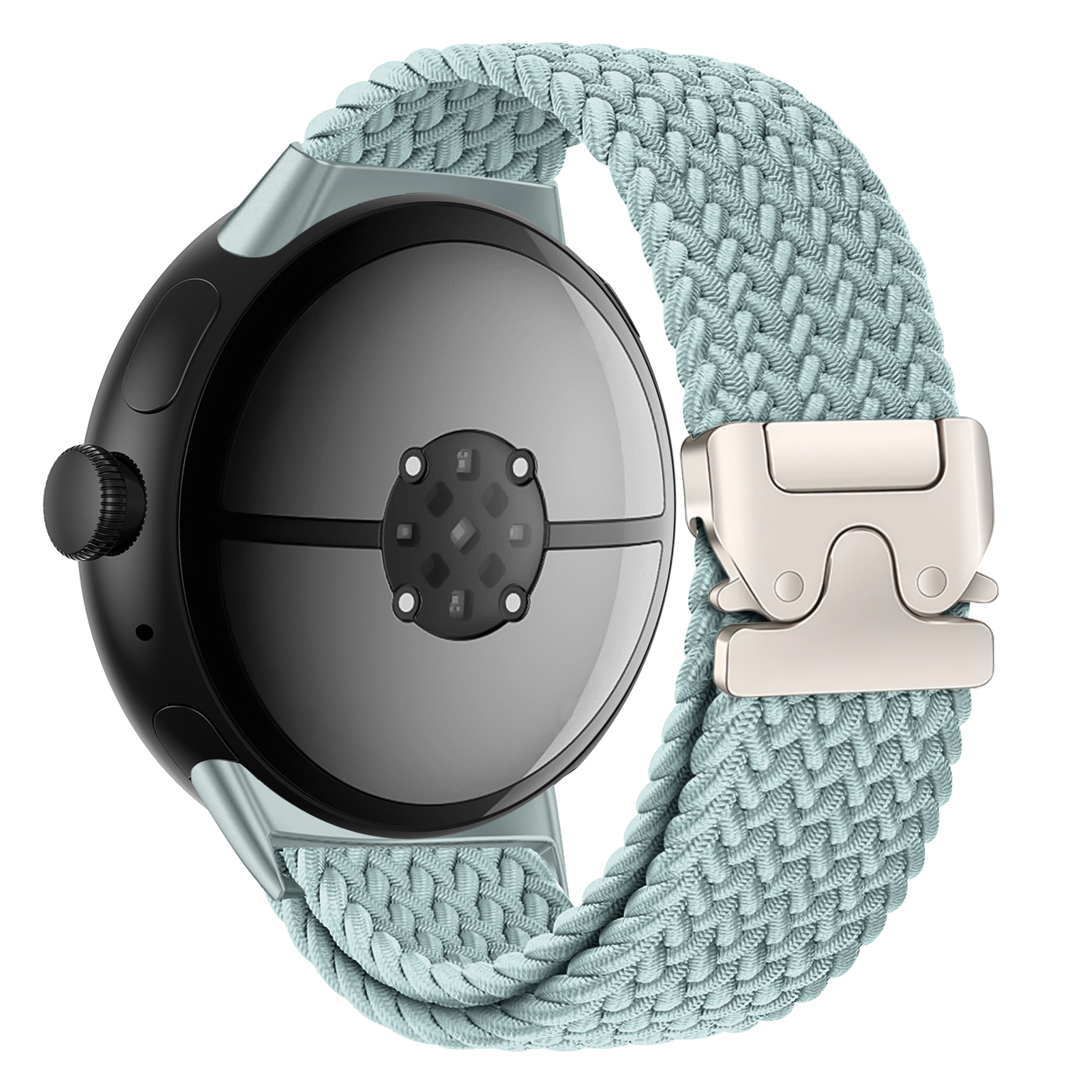 Custom Elastic Nylon Watch Strap 41mm 45mm for Google Pixel Watch 4 3 2  Fabric Seamless Adjustable Band Women