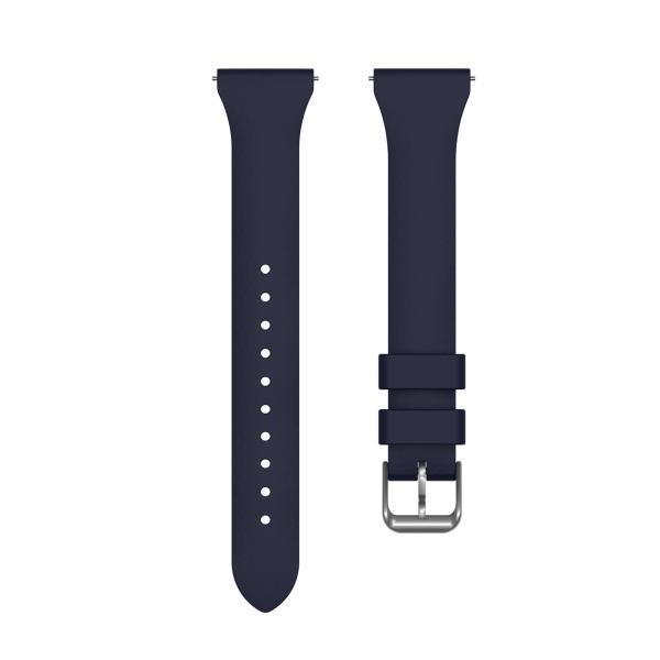 SS Needle Buckle 20mm Multi Color Silicone Watch Strap For Quick Release And Earbuds