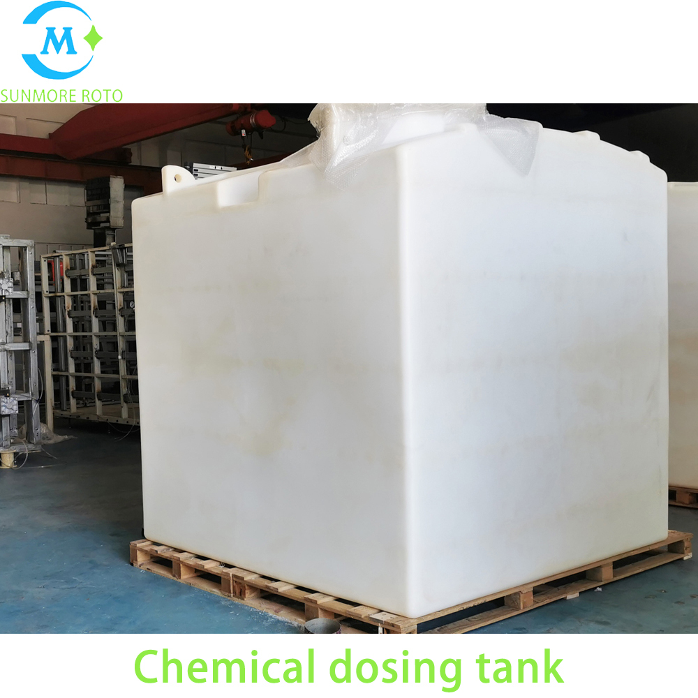 2000 Litre Rectangular Water Tank , LLDPE Rectangular Storage Tank Centralized