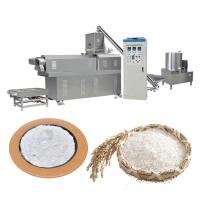 Máquina de produção de arroz artificial extrudida a dois parafusos 350 kg/h