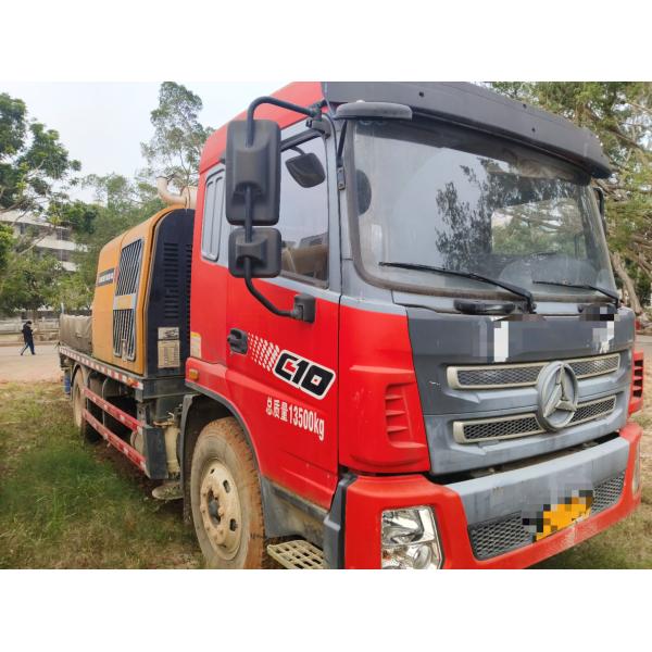 Small Portable Mobile Diesel Electric Hydraulic Trailer Loaded Micro Concrete Pump Cement Pump