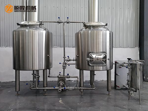 Adjustable Power Commercial Beer Brewing Systems 200l Stainless Steel Material