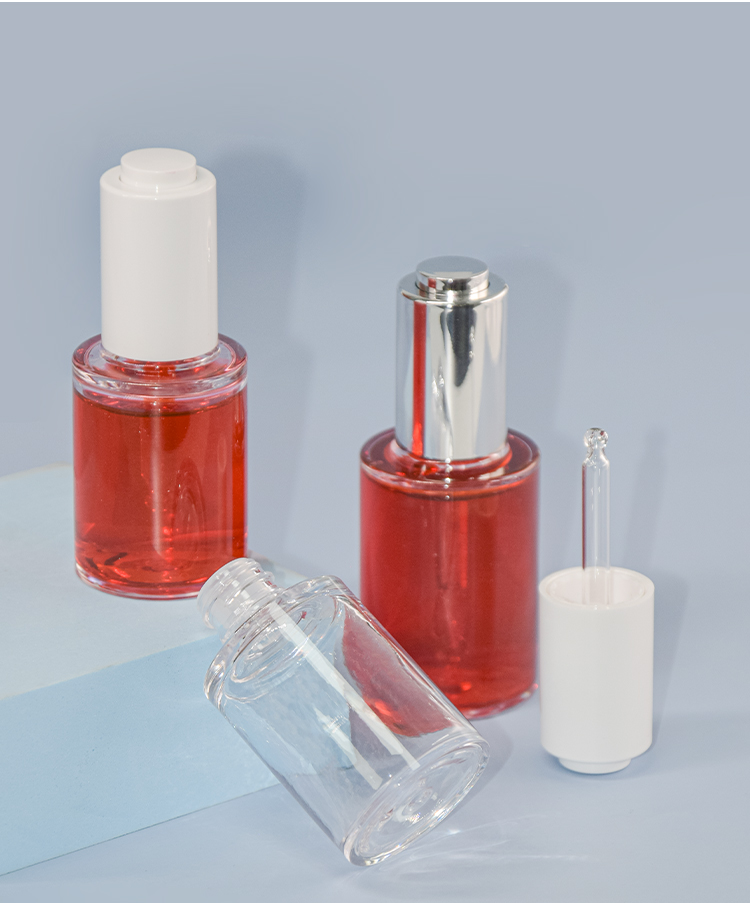 Автоматическая нагружая бутылка капельницы PETG для сливк 30ml и 50ml заботы кожи