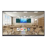 Qtenboard 75 65 86 pouces double écran tactile Smart White Board Pour l' école
