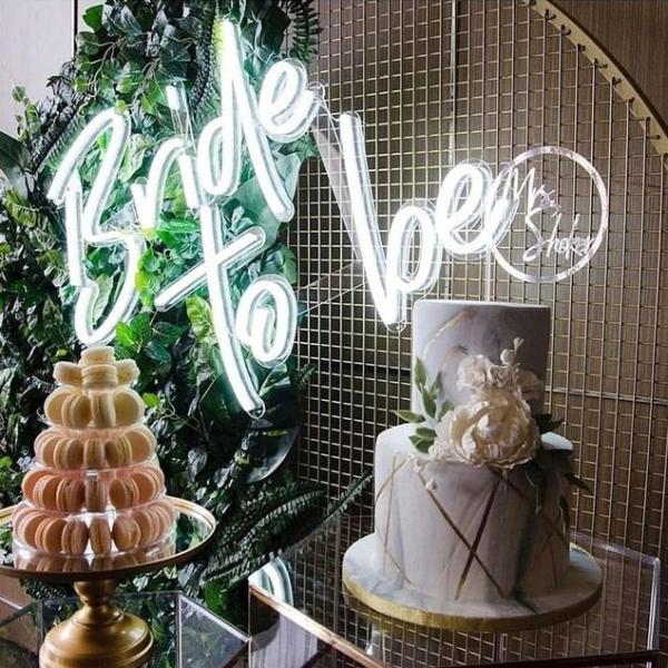12V 24V Custom Made Electronics Bride To Be Til Death Love Live Nudes LED Flex Neon Sign Light