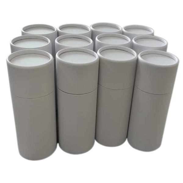 Customizable Logo Design Economical Blank Cylindrical Paper Tubes For Body Powder With Shaking Holes Lid
