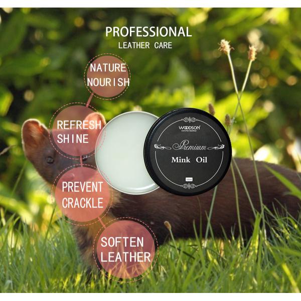 Нейтраль воска ботинка восстановления сливк масла норки кожаная кормя