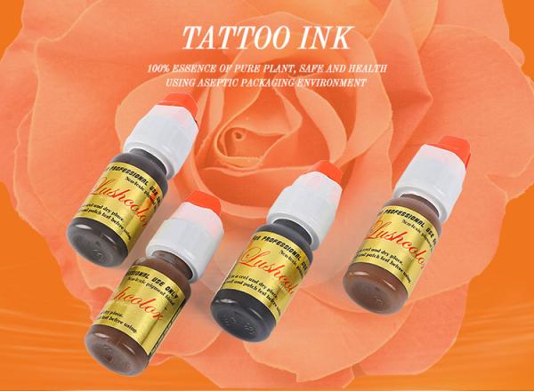 Liquid Organic Microblading Pigments For Semi PMU Microblading Eyebrow Tattoo