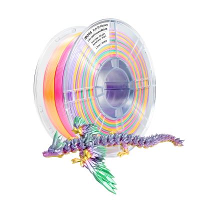PLA+ Filament de macaron coloré, filament d'imprimante 3D multicolore, 1 kg 330 mètres, arc-en-ciel PLA