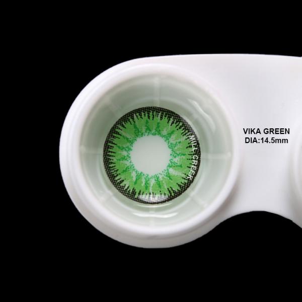 Toric Halloween Blue Purple Green Tinted Daily Colored Contacts With Big Pupil