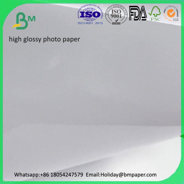 Wholesale high quality 250g Wax Coated  high glossy  cast coated paper Paper