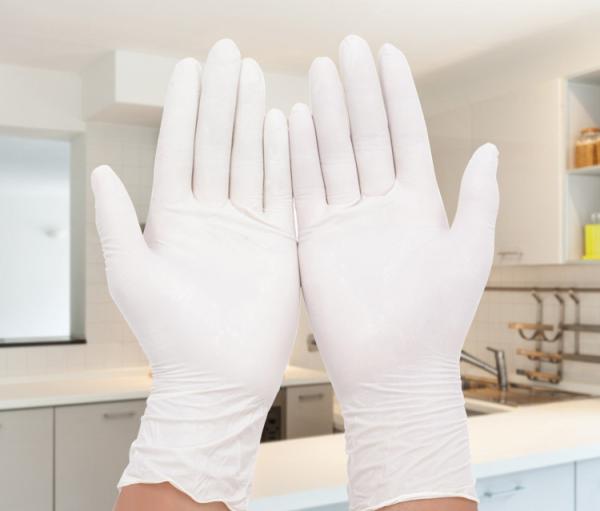 Professional Disposable Latex Gloves Small 1.5 AQL Extra Large Medical Gloves