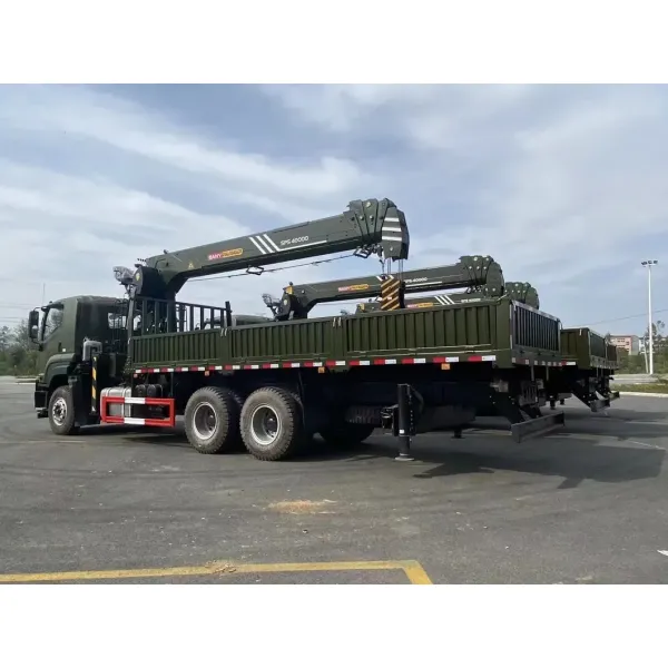 Isuzu 6X4 Drive 12 ton Truck Mounted Crane