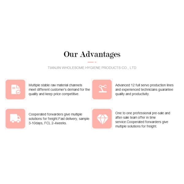 Бесплатные образцы менструального абсорбента для медицинского применения