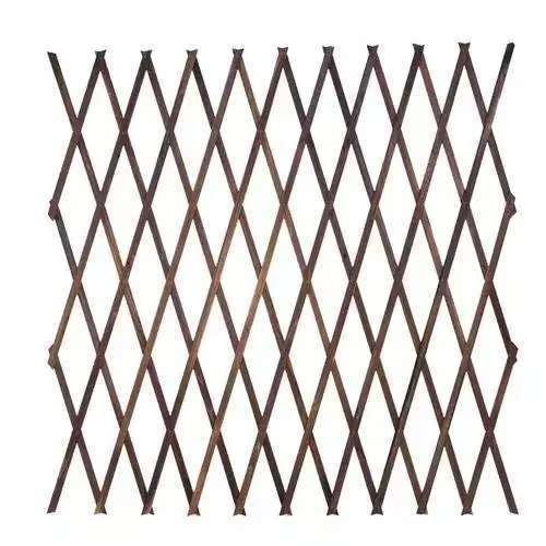 Laser Cut Geometric Patterns Decorative Wire Mesh Bronze Plating Finish