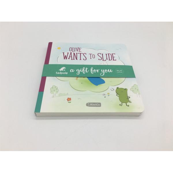 Recycled Material Hardcover Personalized Board Books For Children Educational