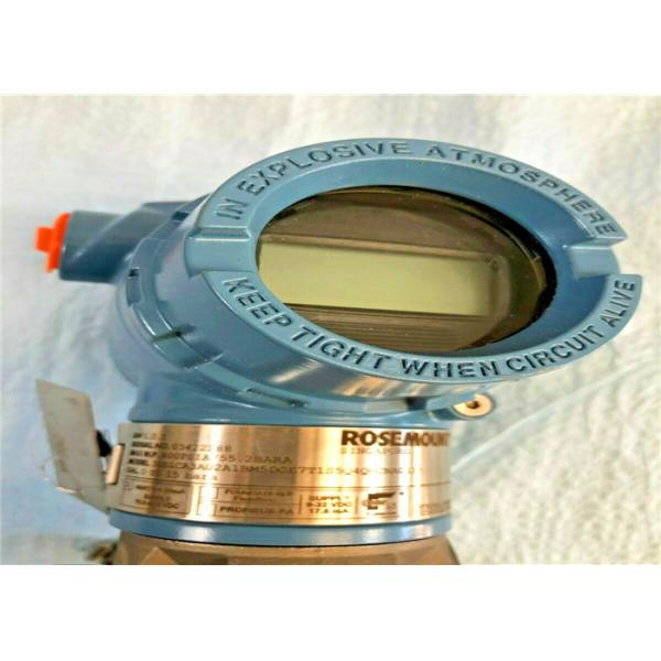 Transmisor 3051CA3A02A1AB1H2L4M5 de la temperatura de la presión absoluta de Rosemount 0 a 800 Psia