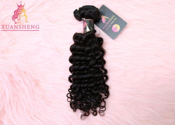 9A Grade Real Raw Virgin Indian Hair 12-30 Inche Extensions Deep Wave