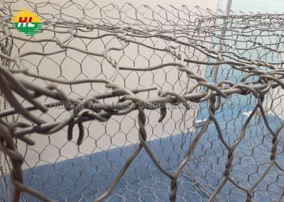 Fio torcido dobro Mesh For Erosion Protection da caixa de 3D Gabion