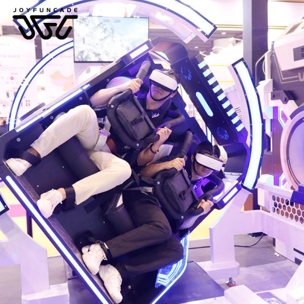 Two Seats 360 Degree VR Chair Machine Rotation Virtual Reality Gaming Simulator