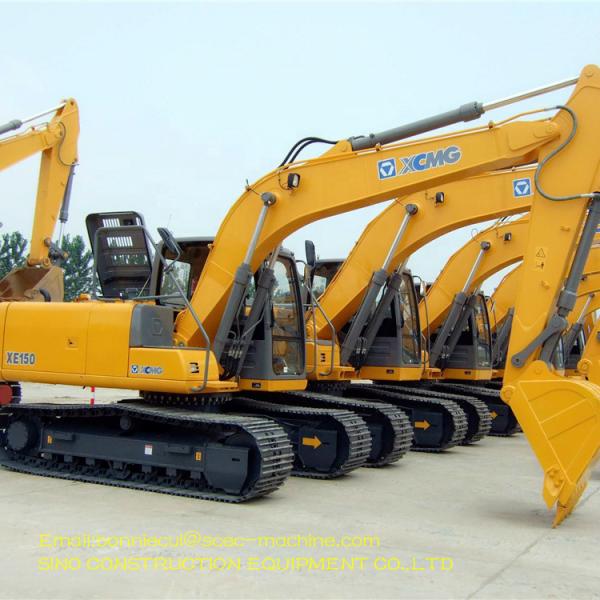 Cubeta hidráulica do equipamento XE150D 15 Ton Excavator With 0.61M3 da escavação de XCMG