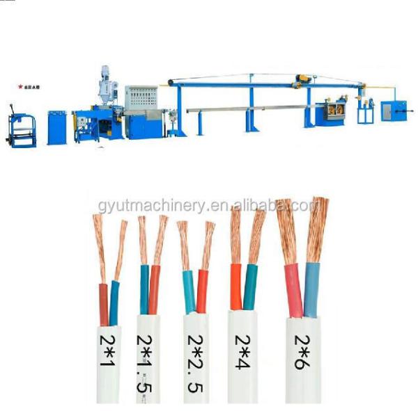 PVC Cable Extruder Machine for 4x 6 Wire and Welding Cable Max Output 125kg/H-800kg/H