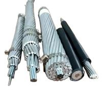 ACSR câble renforcé en acier à conducteur en aluminium anti-corrosion haute résistance résistant aux intempéries pour les lignes aériennes