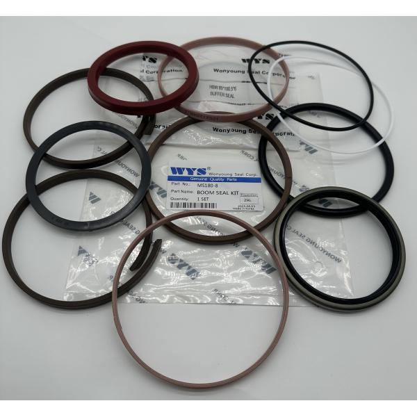 WYS Original Parts MS180-8 High Quality Excavator Repair Parts Boom Seal Kit For CATERPILLAR KOMATSU HYUNDAI HITACHI