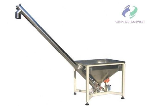 Corrosion Resistance Stainless Steel Screw Conveyor , Compact  Grain Screw Conveyor