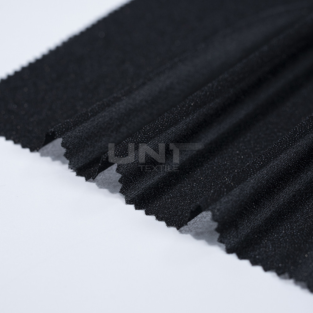 Breathable Flexible Double Dot Warp Knitted Interlining Fusible Woven Interlining for Shirt and Coat Production