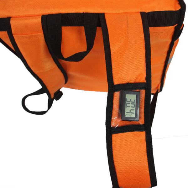 Insulated Oxford cloth Electric Heating Lunch Box For Pizza Delivery