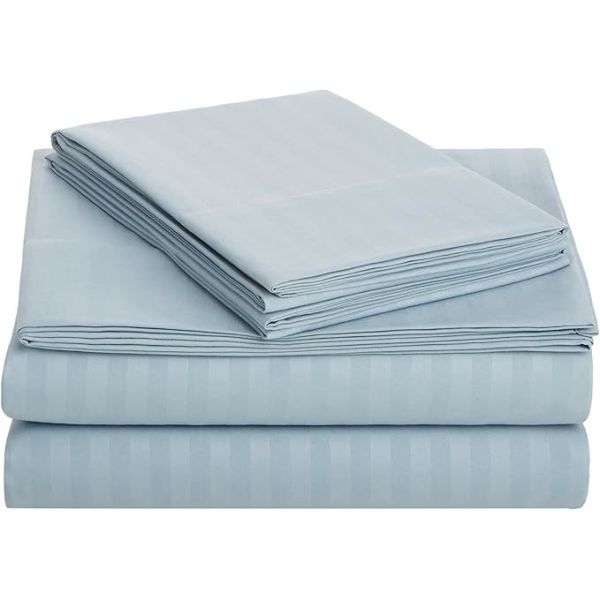 Lightweight Super Soft Easy Care Microfiber 4 Piece Bed Sheet Set with 14-Inch Deep Pockets