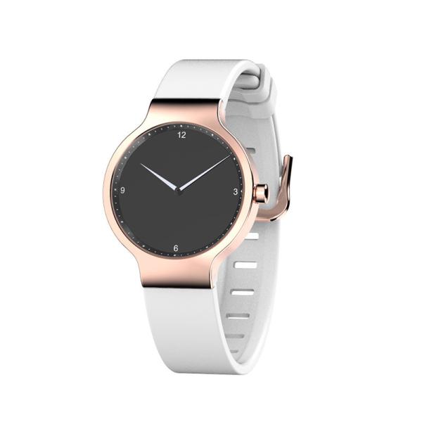 случай нержавеющей стали наручных часов OEM 3BAR дозора кварца силикона 36mm резиновый
