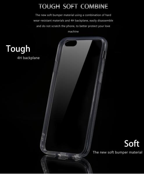 New Products smartphone Accessories Case For Iphone 8 , For Iphone 8 TPU Clear Transparent Phone Case
