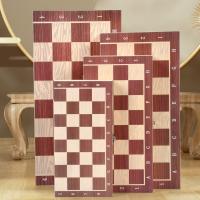 Upgraded Wooden Chess Board Game Set, Crafted Chesspiece ans Storage Slots for Kids Adult