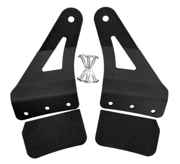 LED Light Bar Bracket At Upper Windshield Roof Cab For Ford F150 & SVT Raptor