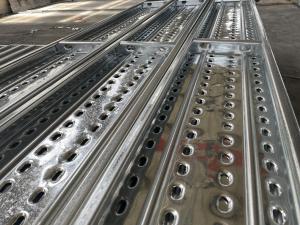 Prancha de aço galvanizada trampolim das pranchas da plataforma de andaime da