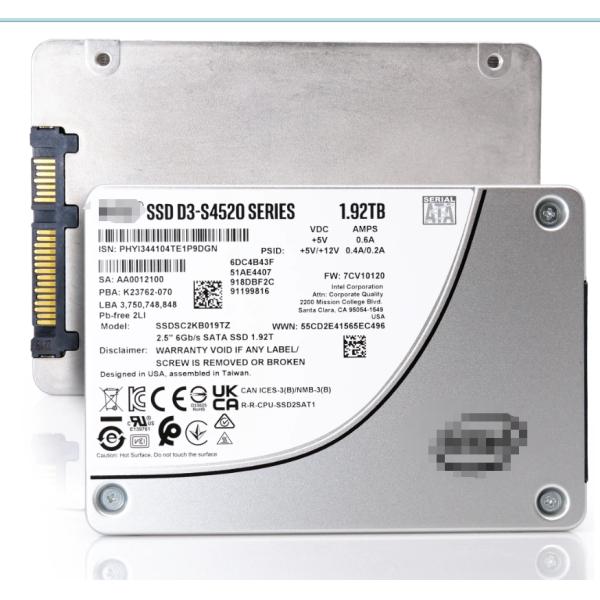 SSDSC2KB019TZ01 Intel D3-S4520 1.92 TB Solid State Drive - 2.5