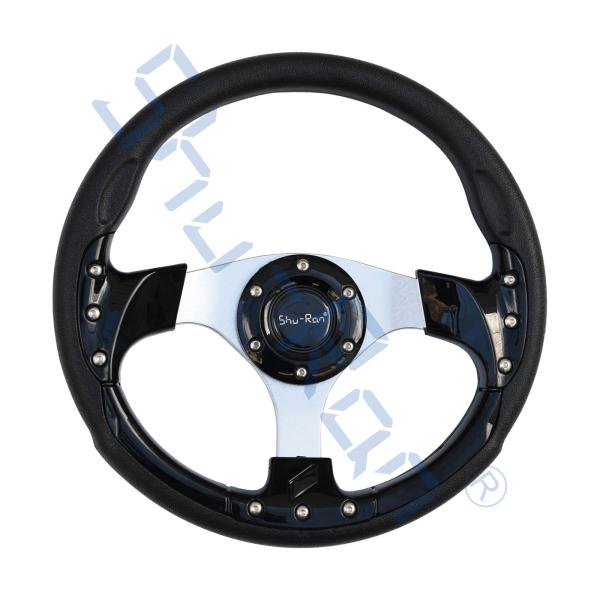 Carrinho de golfe que compete o volante preto para o carro do clube, o EZGO, e o Yamaha